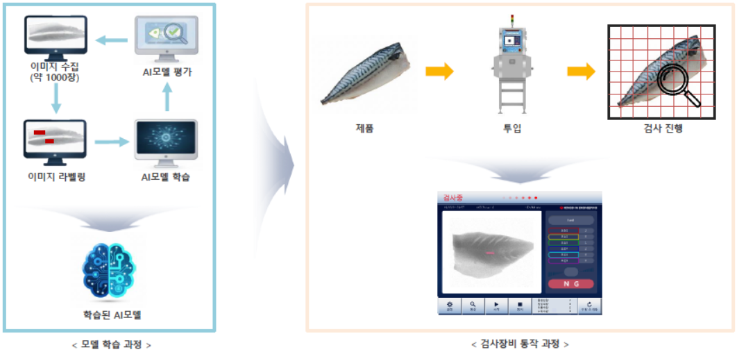 AI X-ray 시스템 구성도